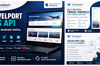 integrate travelport gds API into your travel booking portal