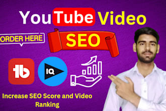 do video SEO optimization for youtube channel