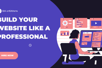 design business informational webpage on wordpress