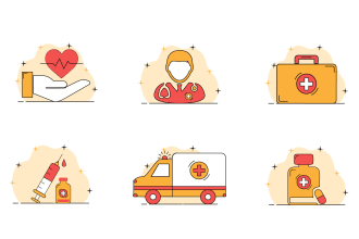 design modern custom icon set for website and mobile app