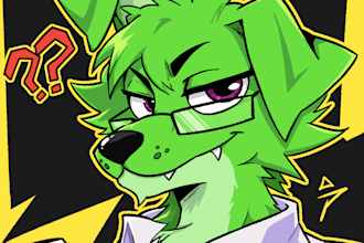 draw your fursona, furry or oc character
