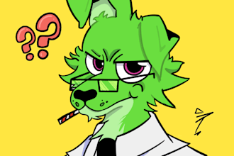 draw your fursona or furry oc character art