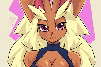 draw your fursona, furry or oc character