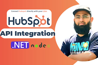 be your hubspot integration expert with your custom CRM