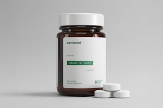 create standout supplement label design