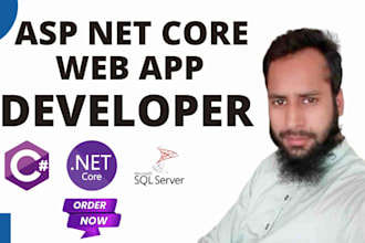 build asp net mvc, asp net core, web API, dot net core