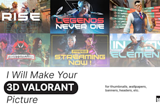 create eye catching valorant thumbnails