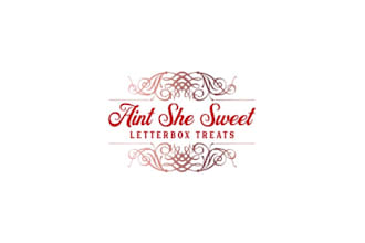 sweet treats post logo design