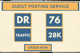 provide guest posting service on my da62 general magazine blog