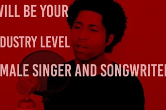 be your industry level male singer and songwriter