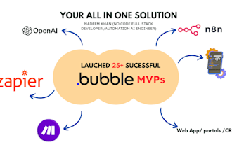 convert your figma into a live bubble io web app and native mobile app