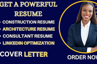 craft a professional construction resume realtor technical architecture resume