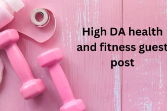 do guest post on health and fitness blog
