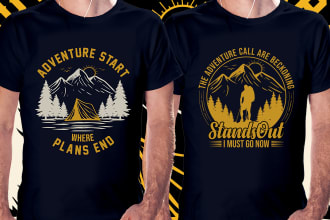 creative custom graphic t shirt logo design