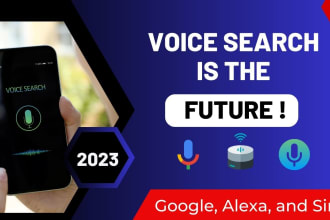 do powerful voice search SEO optimization for google, alexa, siri