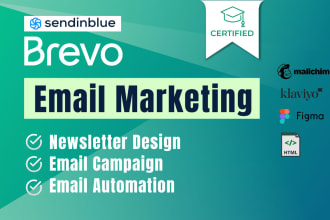 setup sendinblue brevo email marketing newsletter campaign