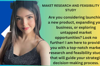 help in feasibility study and market research
