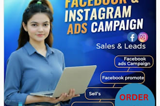 setup facebook ads campaign for leads and sales