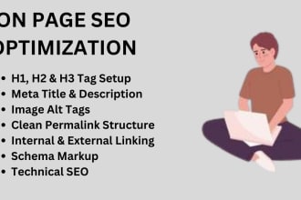 wordpress on page seo optimization with rankmath and schema markup