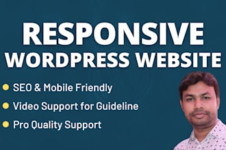 build responsive wordpress website