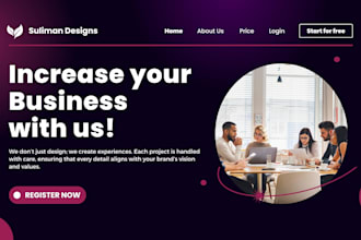 design unique and modern wordpress website by avada, astra or enfold theme