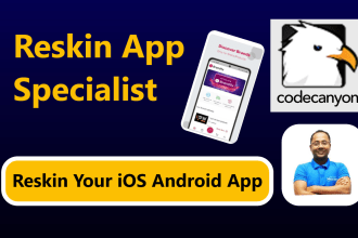 reskin redesign bug fix rebranding flutter app android ios