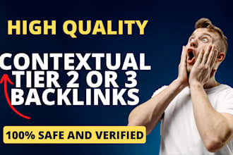 build 20k skyrocket contextual tier 2 or 3 backlinks