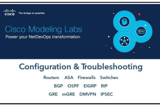 do your cisco modeling lab cml network project