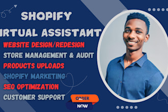do cro audit shopify marketing, shopify store manager, shopify virtual assistant