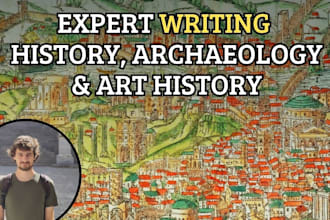 write about history, archaeology and art history