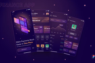 design mobile app UI UX for ios and android in figma