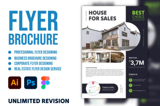 design flyer, brochure, banner, leaflet in a day