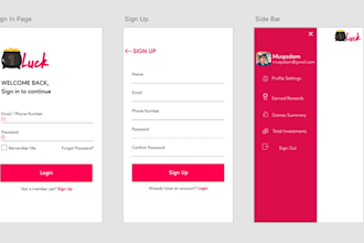 develop ui design, android, ios, mobile app using flutter platform