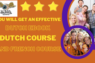 write an effective dutch ebook, dutch course, and french course
