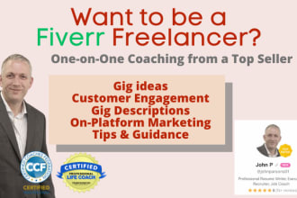 be your coach helping launch your fiverr freelance business