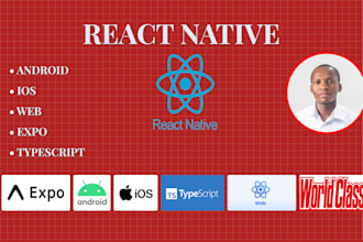 develop react native application for ios and android