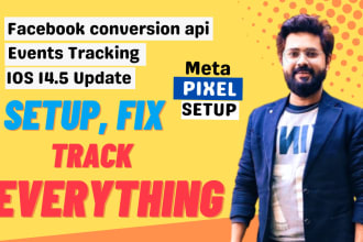 fix or setup facebook pixel conversion API and create meta ads