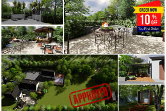 draw site plan from google maps, sketches or drone photos