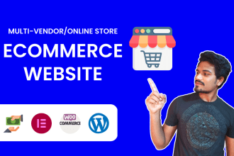 build ecommerce multivendor online store website