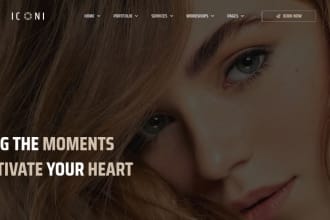 create photography website with booking, wedding, squarespace portfolio,pixieset