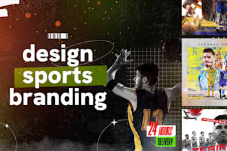 design sports branding on social media