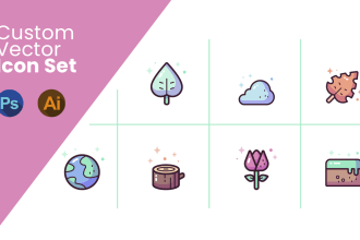 do custom icon sets for apps, websites, favicons and logo