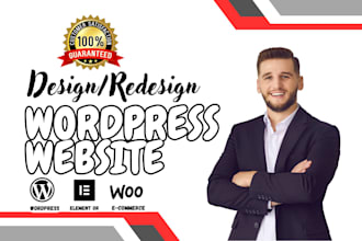 build a simple and luxury wordpress website
