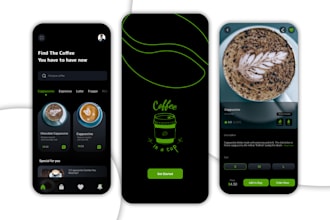 design creative mobile app UI UX