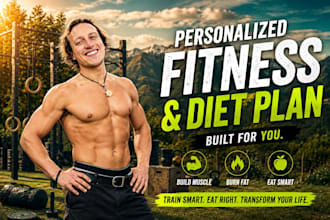design your personalized fitness and nutrition plan