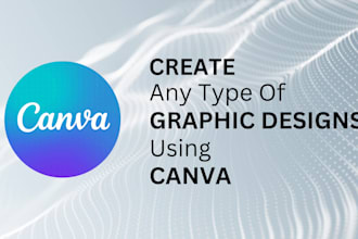 design anything in canva flyer, poster, magazine, catalog