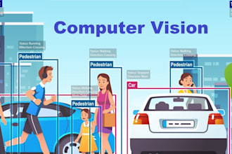 do machine learning, deep learning, neural network  computer vision projects