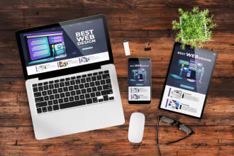 customize the website as you want