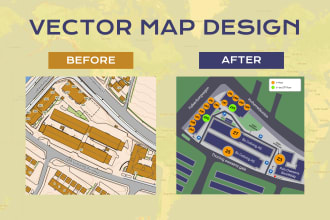 do simplified vector map