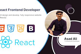 be your reactjs front end  developer